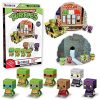 Funko Teenage Mutant Ninja Turtles Papercraft Playset Playsets Funko
