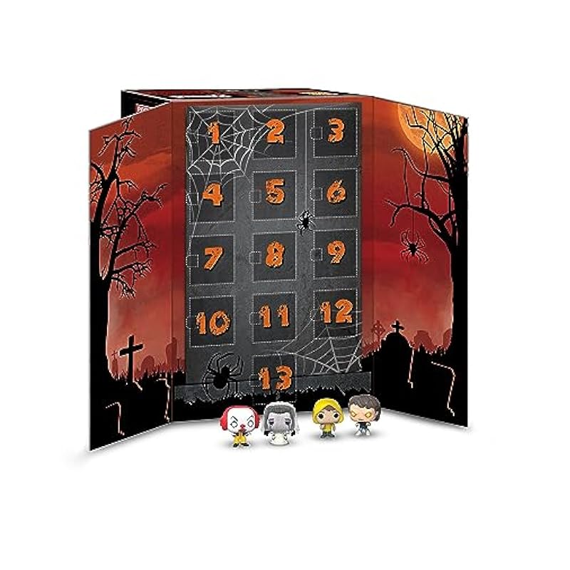 Funko Advent Calendars Funko Pop! Advent Calendar - Horror 13 Day Spooky Countdown 2023, 13 Pocket Pop! Vinyl Figures