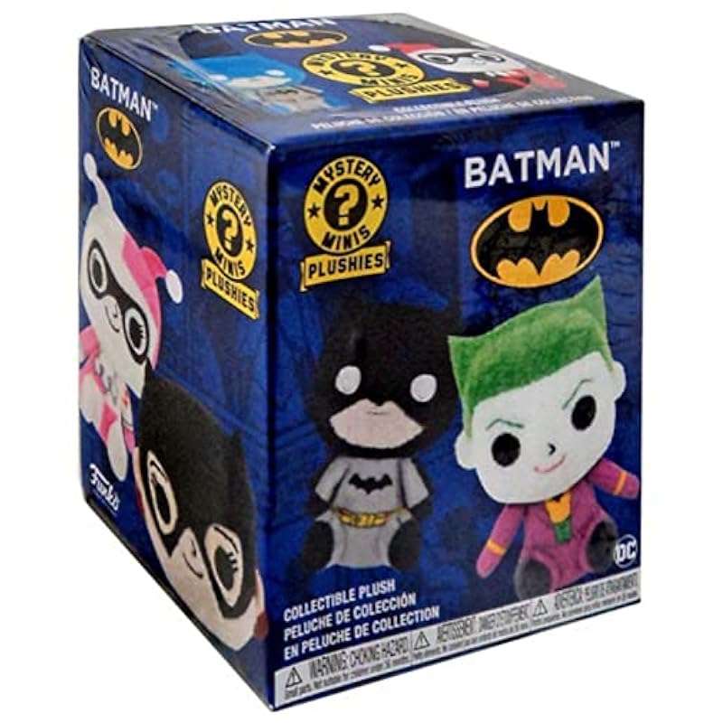 Funko Blind Box Plush: DC - Batman (One Mystery Plush) Collectible Figure Funko Plush Figures