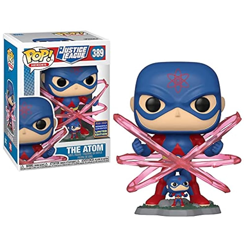 Funko Funko Pop! Justice League The Atom Exclusive Vinyl Figure Wondrous Convention 2021 Shared Action Figures