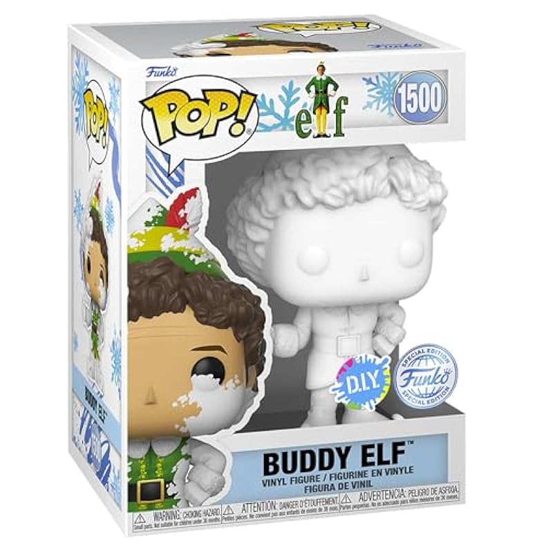 Bobbleheads Funko Funko Elf Buddy Elf DIY Pop! Vinyl Collectible Figure - Limited Edition Exclusive