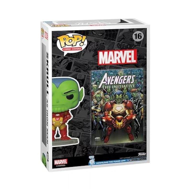 Action Figures Funko Funko Pop! Cover Art Marvel Collection Collectible Vinyl Figure Comic Covers (Skrull as Iron Man), 15689985