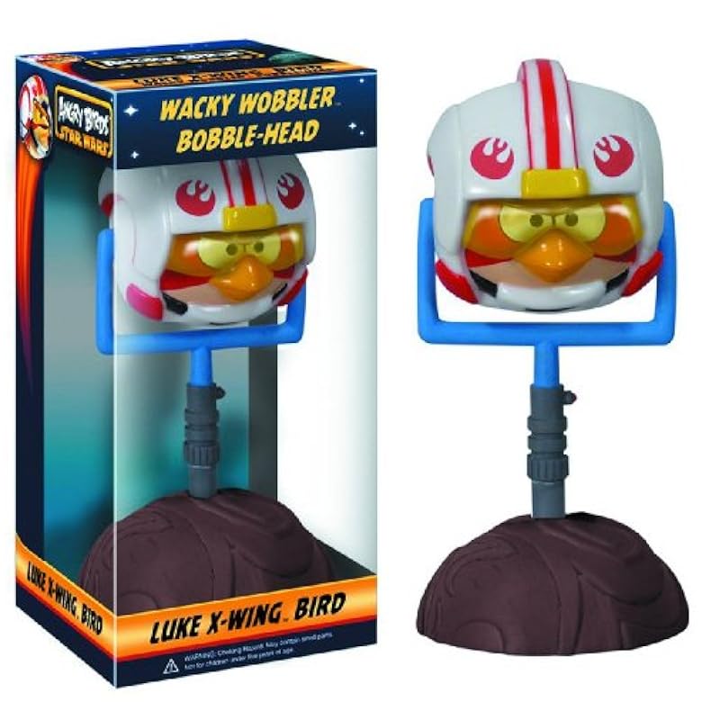 Funko Angry Birds: Star Wars Wacky Wobbler X-Wing Bird Bobble Head by FunKo Bobbleheads