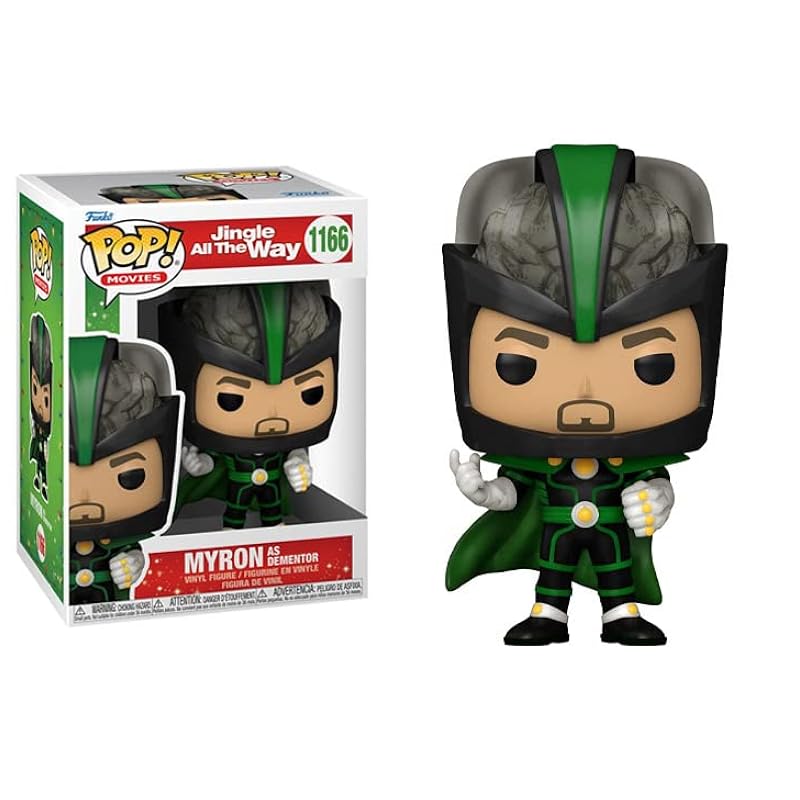 Bobbleheads Funko Funko + Protector: Jingle All The Way Pop! Movies Vinyl Figure (Bundled with ToyBop Box Protector Collector Case) (Myron as Dementor) Myron as D