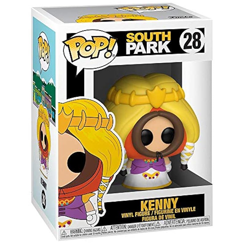 Bobbleheads Funko Funko Pop! Animation: South Park - Princess Kenny Vinyl Figure (Bundled with Pop Box Protector Case)