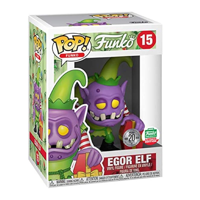 Funko Pop! Shop Spastik Plastik Egor Elf Limited Edition 20 Years #15 Excluisve Vinyl Figure Funko Action Figures