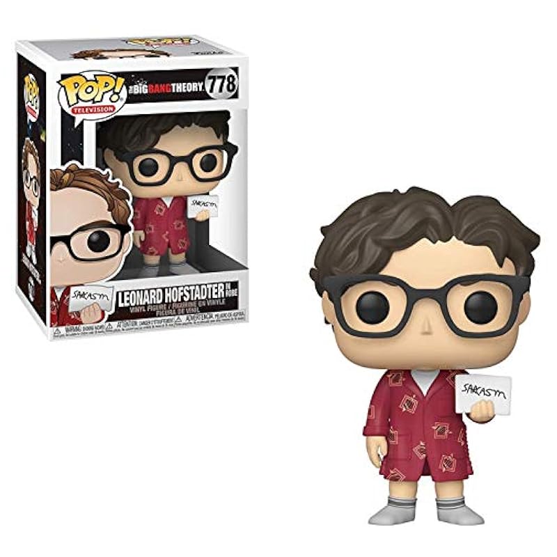 POP Big Bang Theory - Leonard Hofstadter Funko Vinyl Figure (Bundled with Compatible Box Protector Case) Action Figures Funko