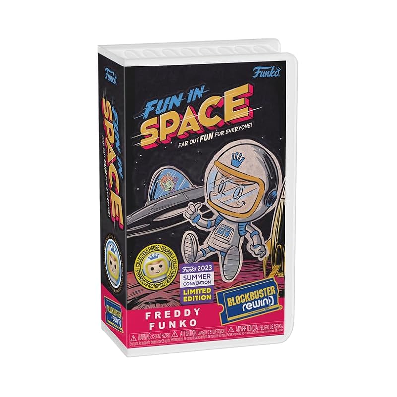 Funko Action Figures Funko x Blockbuster Rewind Originals - Freddy (Fun in Space) Sealed