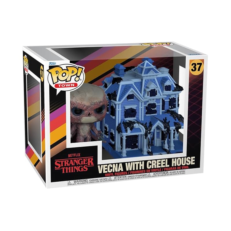 Funko Pop! Town: Stranger Things - Vecna with Creel House Funko Bobbleheads
