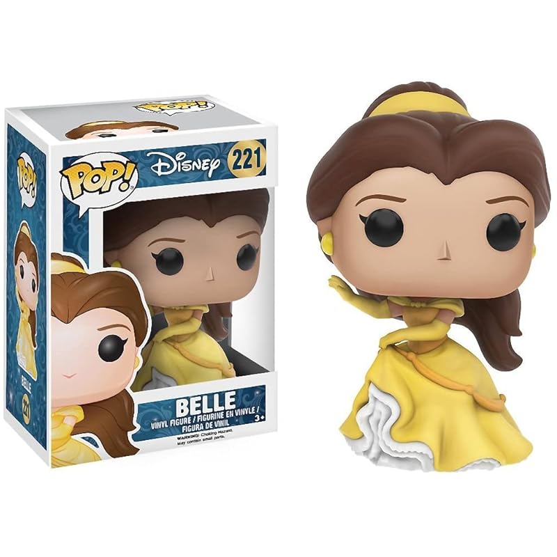 Statues Funko Disney Princess: Beauty & The Beast - Belle Gown Version Funko Pop! Vinyl Figure (Includes Compatible Pop Box Protector Case)
