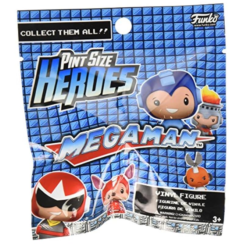 Funko Pint Size Heroes Megaman One Mystery Figure Action Figure Funko Action Figures